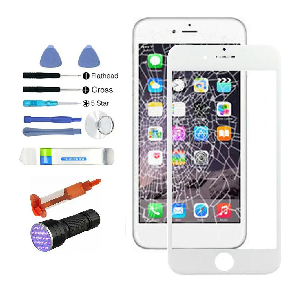 Комплект для замены внешнего фронтального стекла объектива iPhone