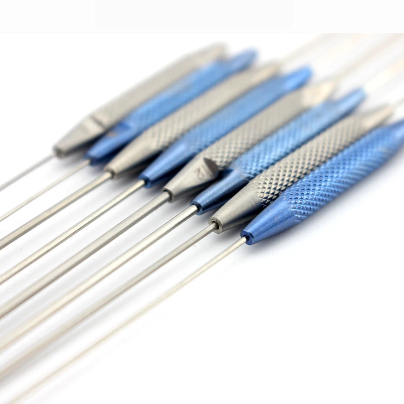 

Офтальмологический лакримальный зонд, микрохирургические инструменты, двухсторонний Зонд из нержавеющей стали и титанового сплава