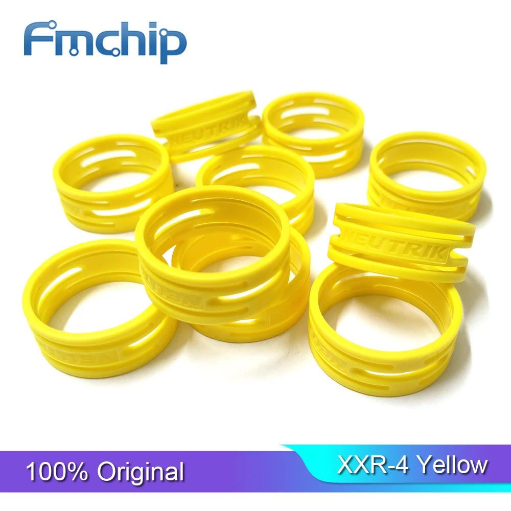 FMchip XXR-4 YELLOW XLR Connectors XX SER CODE RING Female Standard Accessories | Обустройство дома
