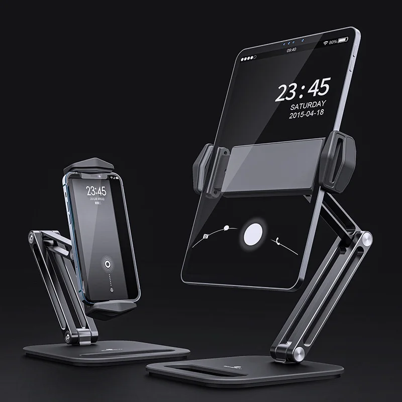 

Регулируемая телефонная Подставка для планшета Ipad Pro 2021 Air 4 Mini Samsung Xiaomi, алюминиевая настольная подставка для планшетов, держатель для крова...