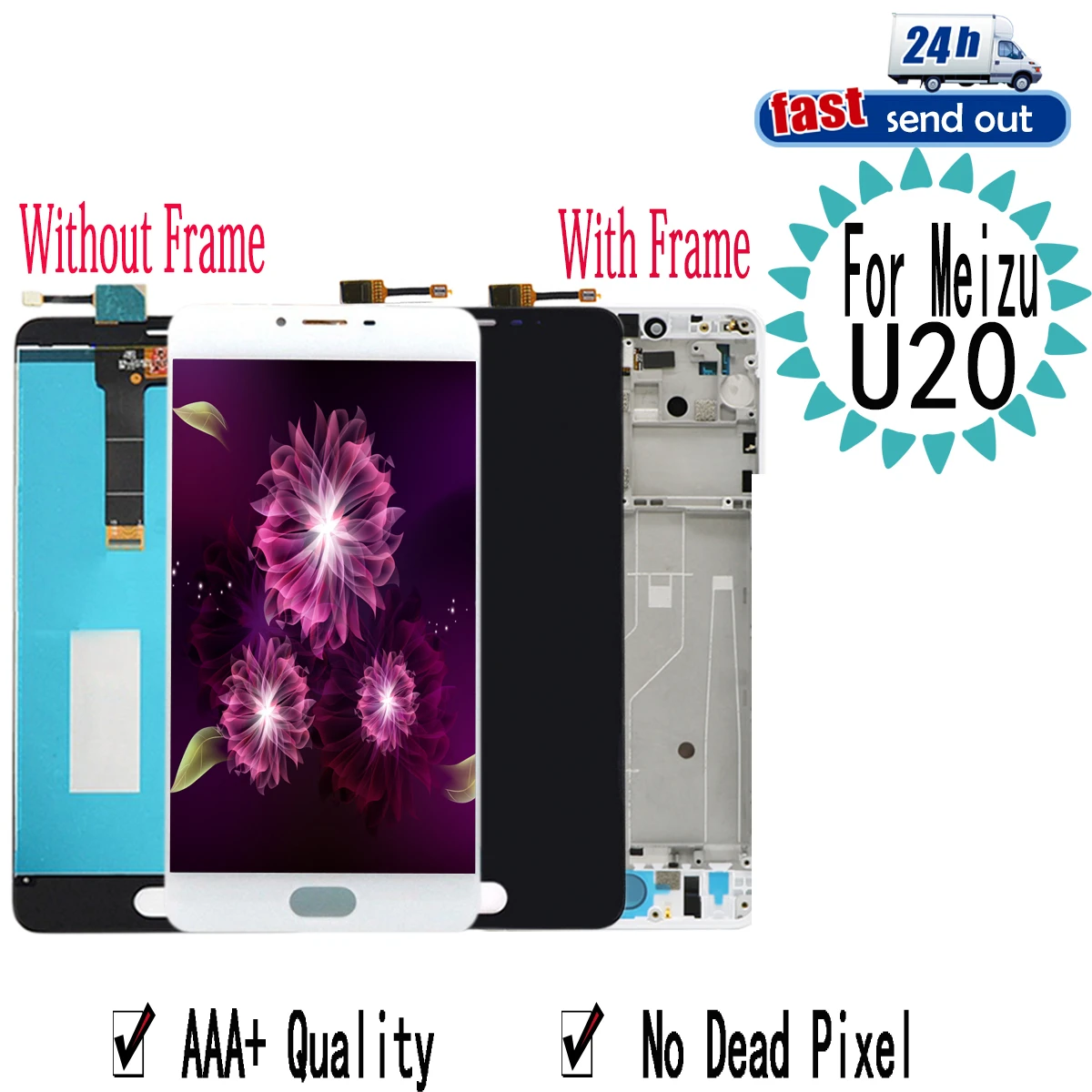 5 &quotжк дисплей для MEIZU U20 LCD кодирующий преобразователь сенсорного экрана в сборе