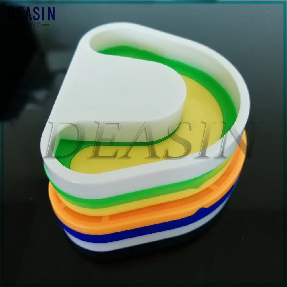 6 шт. магнитные пластины для стоматологической лаборатории в форме основания |