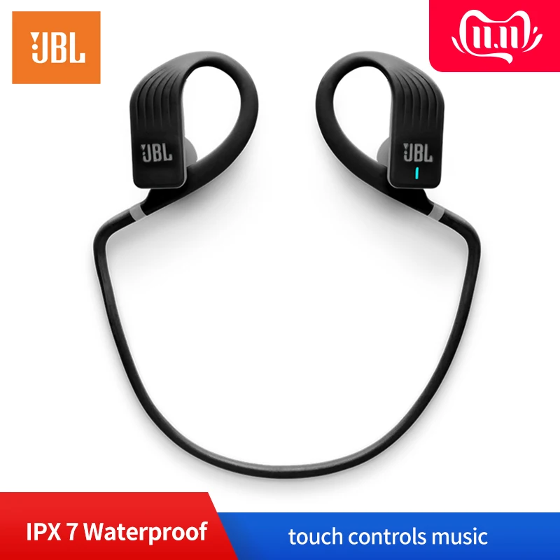 JBL Endurance Jump Ipx7 водонепроницаемый спортивный Bluebooth беспроводные наушники-вкладыши индикаторный светильник с пультом дистанционного управления одним касанием