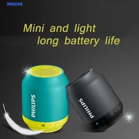 philips bt25 wireless bluetooth speaker portable mini audio phone small stereo subwoofer music wizard speaker sky blue black