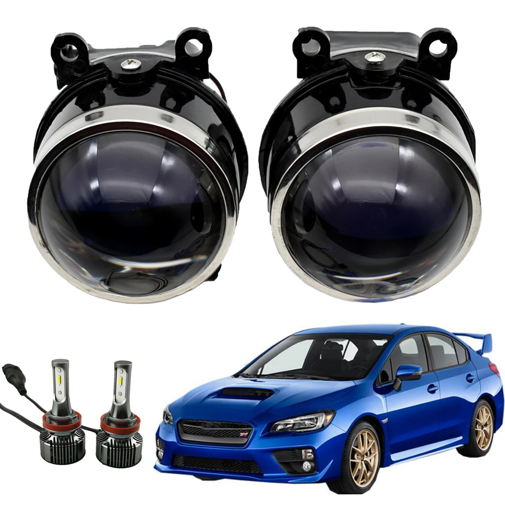 1 пара противотуманных фар Bixenon светодиодный H11 D2H Проекционные линзы для Subaru Forester