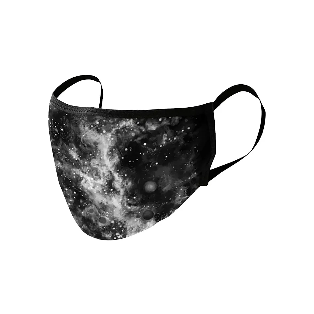 Маска для лица с принтом на Хэллоуин взрослых ветрозащитная защитная маска бега