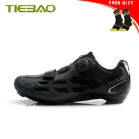 tiebao road cycling sneakers men women zapatillas ciclismo bicycle riding shoes superstar self locking breathable racing shoes