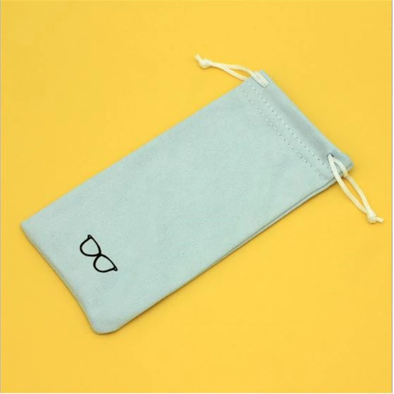 Замшевая сумка для очков новая модная при близорукости солнцезащитные очки