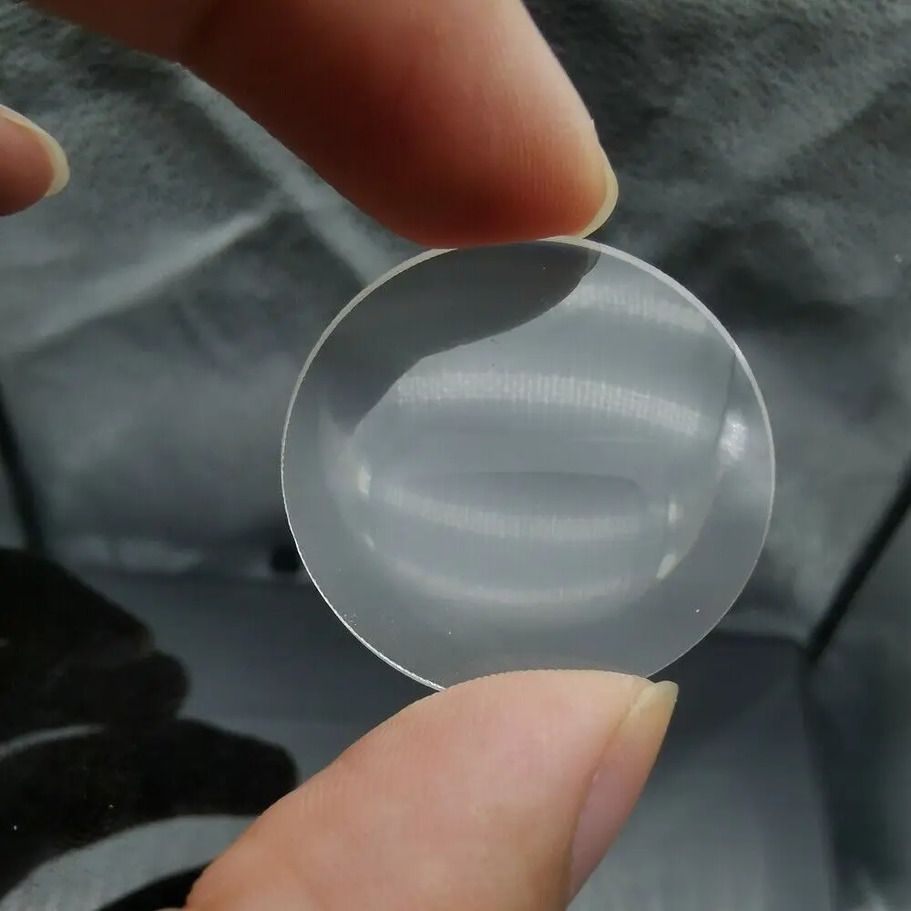 Выпуклая линза диаметром 30 мм фокусное расстояние 50 образец K9 оптическое стекло |