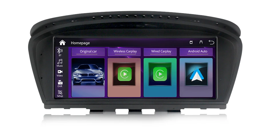 Автомобильный мультимедийный сенсорный экран 8 дюйма для BMW E60 E90 2003-2012 |