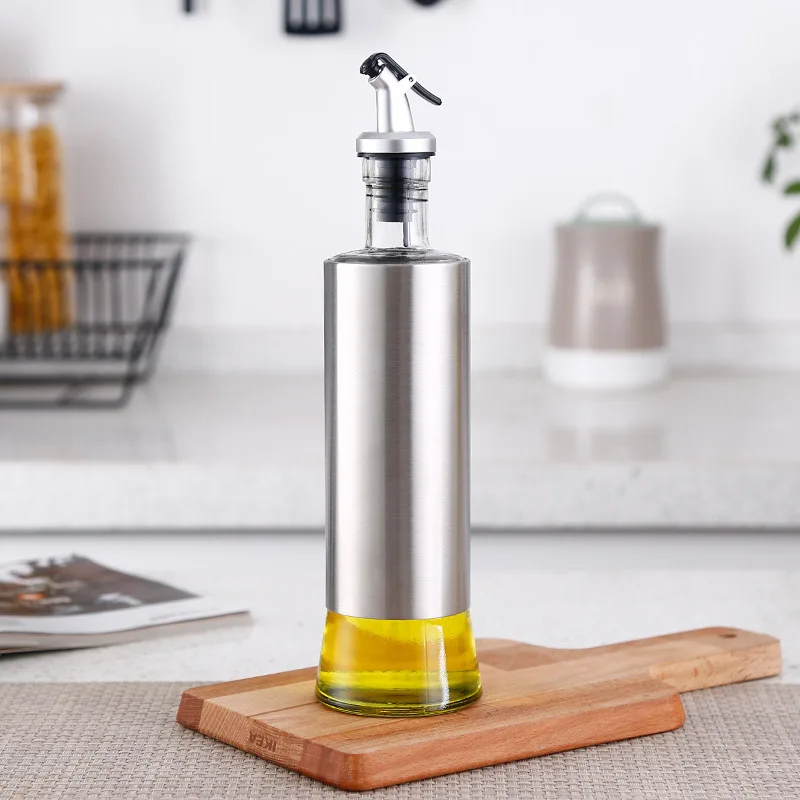 Кухонные принадлежности стеклянные масляные горшки чайник из нержавеющей стали