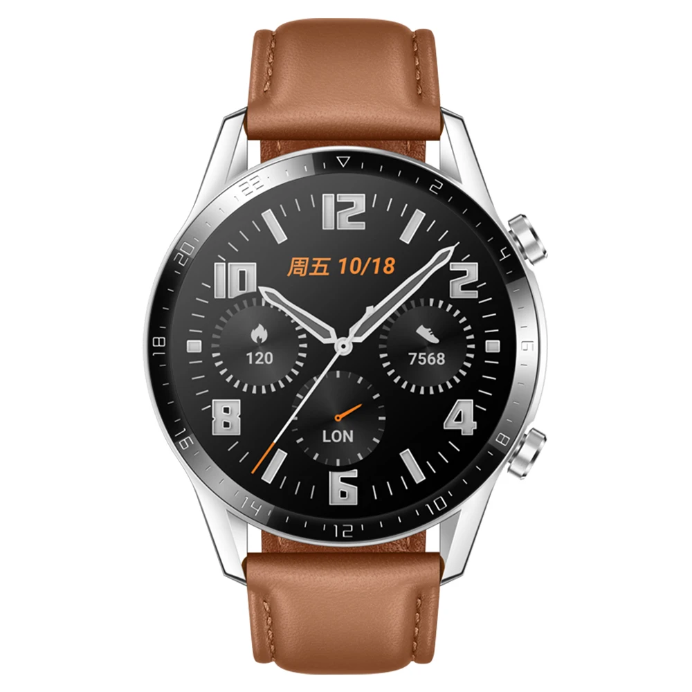 classic brown huawei часы GT 2 Смарт-часы Bluetooth 5,1 14 дней Батарея Телефонный звонок уровень кислорода в крови huawei GT Смарт-часы 2 - Цвет: classic brown