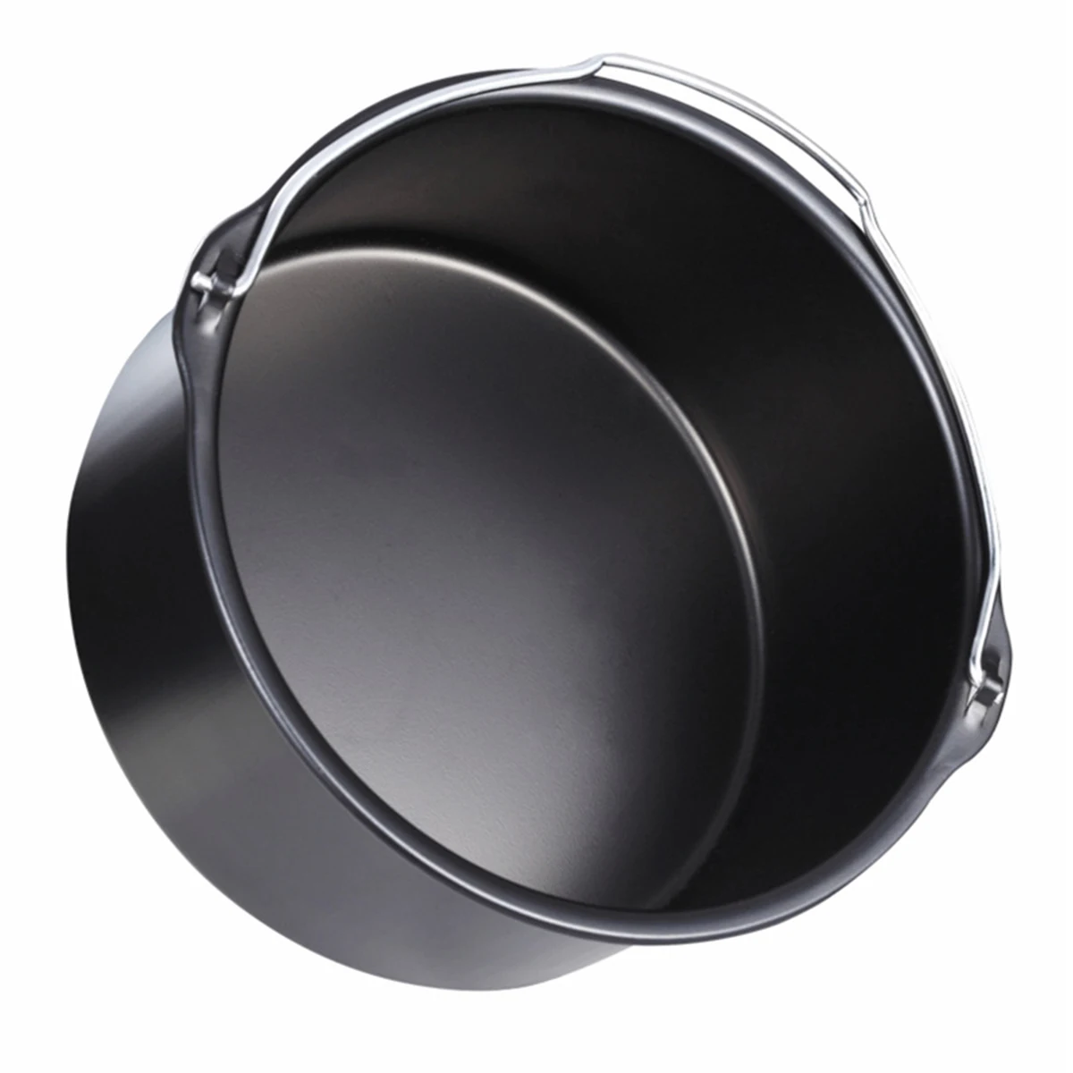 Железная корзина для фритюрницы цилиндрическая антипригарная сковорода поднос