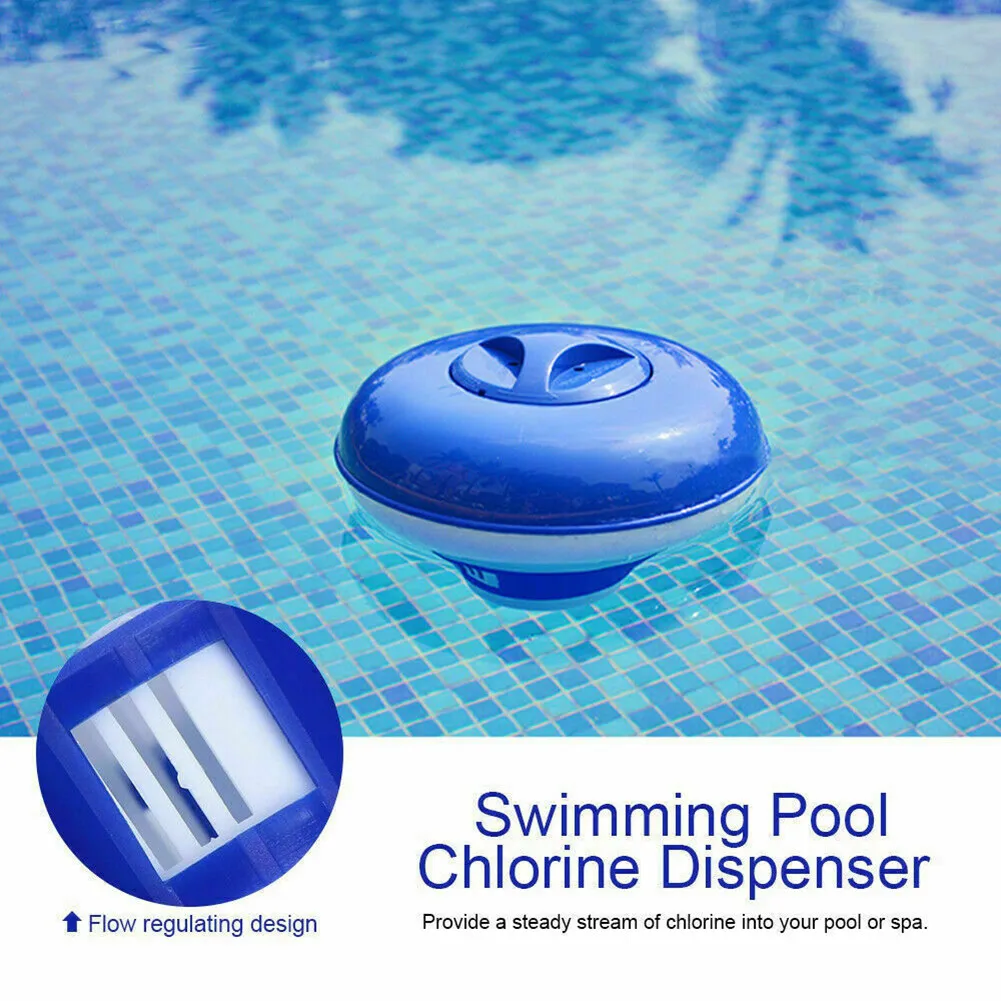 

High Quality 100 Tablets Pool Cleaning Tablet Floating Chlorine Hot Tub Chemical Dispenser