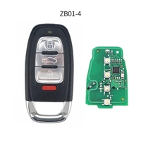 5pcslot keydiy zb01 universal smart remote key for audi for kd x2kd900mini kd programmer zb series kd key fob 4 buttons