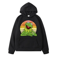 new style frog dinosaur printed hot sale comfortable clothes fashion couple sweatshirt loose casual high quality trip streetwear