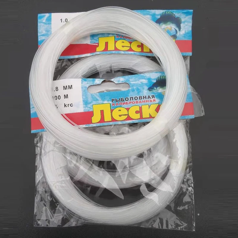 Большой размер нейлоновой лески навалом диаметром 1 0 / 2 4 6 8 2/2 5 мм очень толстые