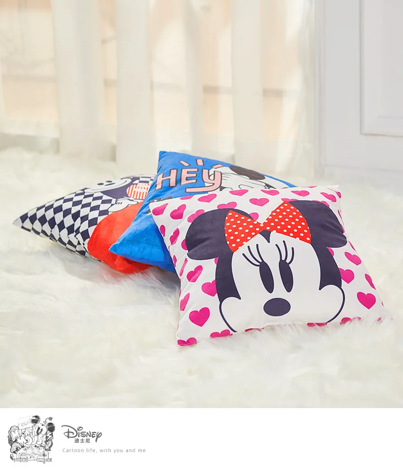 Disney мультфильм Подушка диван офис Удобная подушка спинка кровати модная подушка для автомобиля 40*40 см