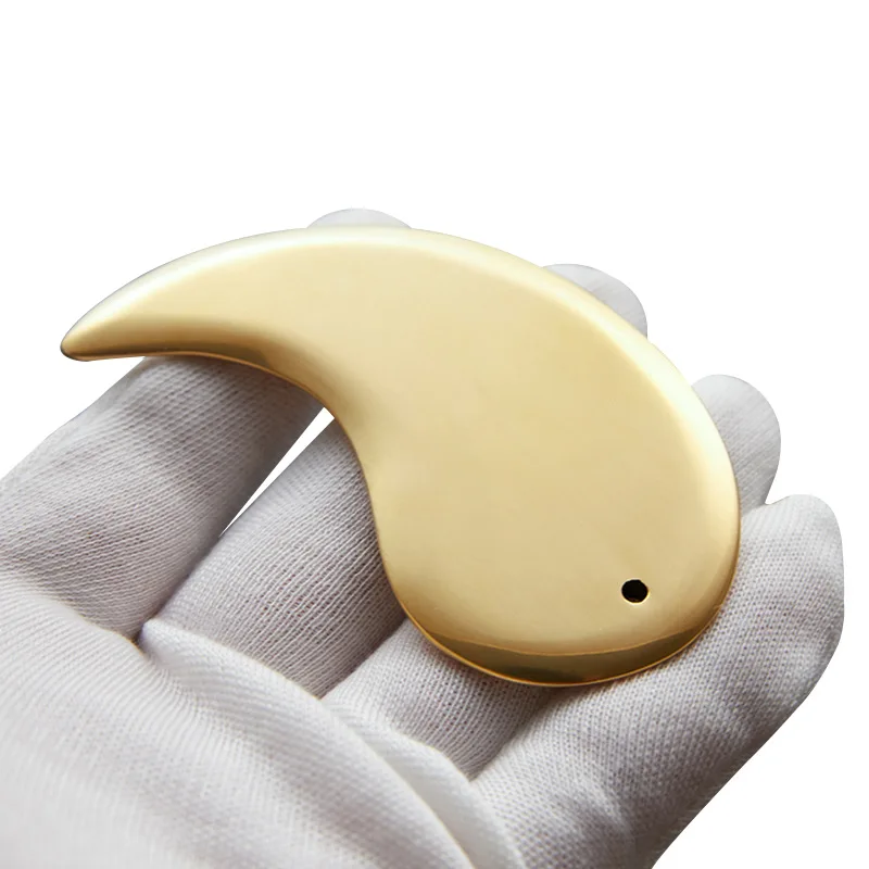Массажный инструмент из латуни Gua Sha массажный для ухода за здоровьем