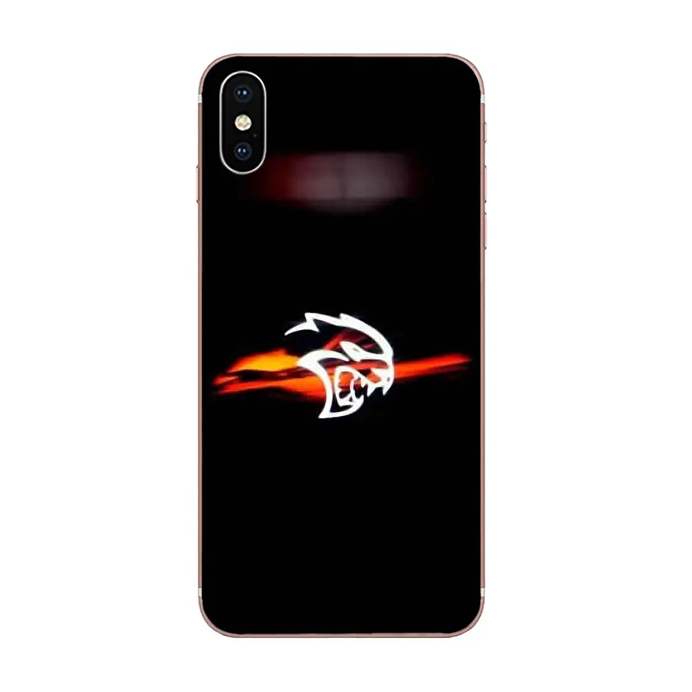 Для Xiaomi Redmi Mi 4 7A 9T K20 CC9 CC9e Note 7 9 Y3 SE Pro Prime Go Play TPU Чехлы Dodge Hellcat логотип|Чехлы-накладки|