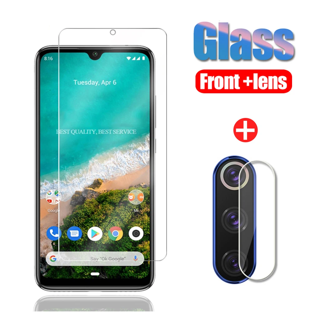 Защита объектива камеры для xiaomi a 3 Закаленное стекло 3a защита экрана Защитное