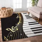 Музыкальный ковер LOUSIDREAM, домашний декор для гостиной, Диванный коврик для стола, нескользящий коврик для стула, коврик для отдыха