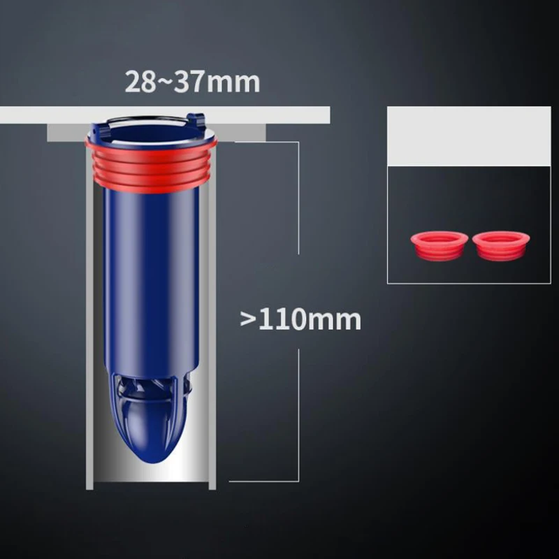 

Magnetic Levitation Floor Drain Deodorant Tool Bathroom Drain Water Pipe Inner Cores Smart Cleaning Tools HG99