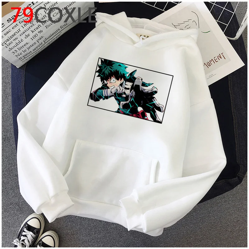 

My Hero Academia Himiko Toga Boku No Hero Academia hoodies men hip hop Ulzzang Oversized streetwear male sweatshirts plus size