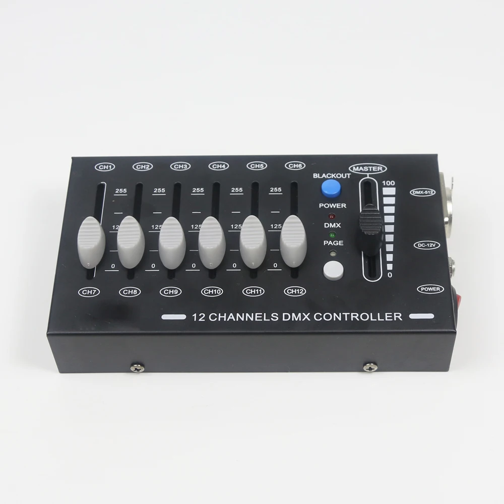 2020 New Mini 12ch DJ Controller Equipment DMX512 Console Home Entertainment Stage Lighting Moving Head Led | Лампы и освещение