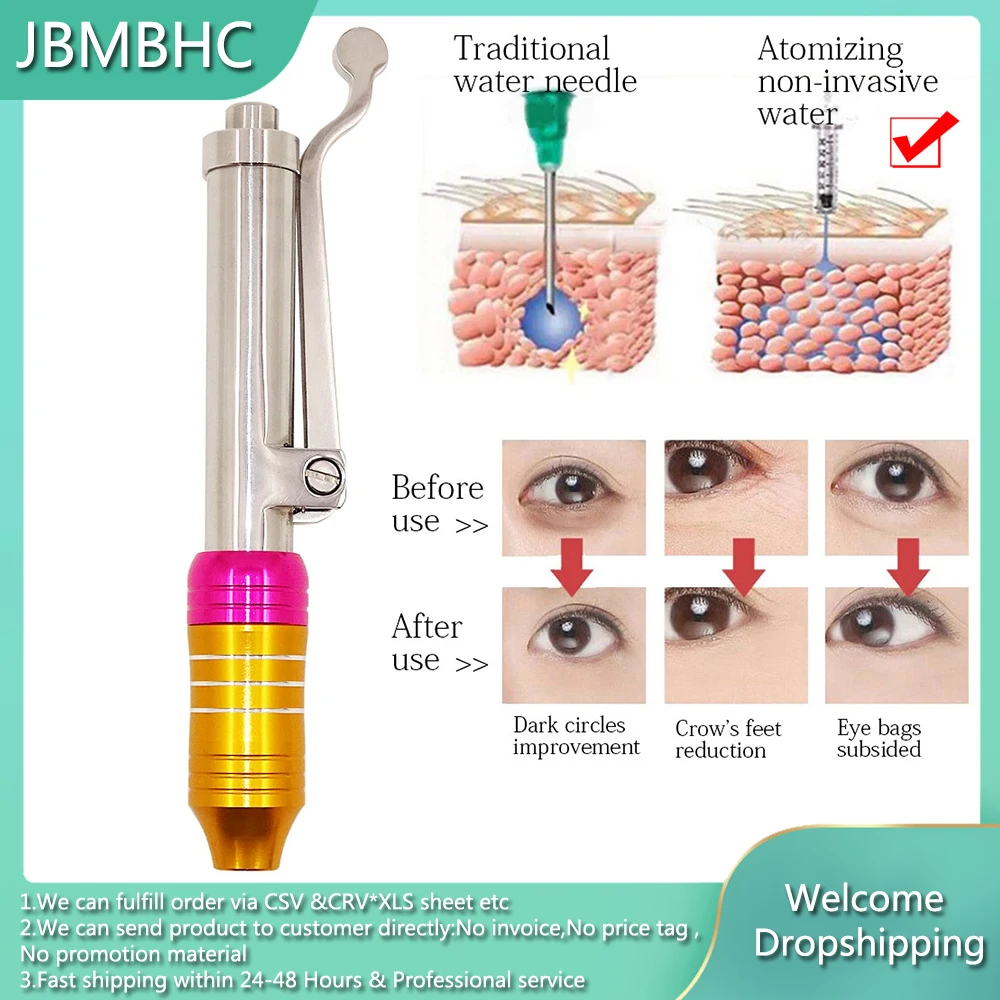 Небулайзер высокого давления с гиалуроновой ручкой пистолет для инъекций без