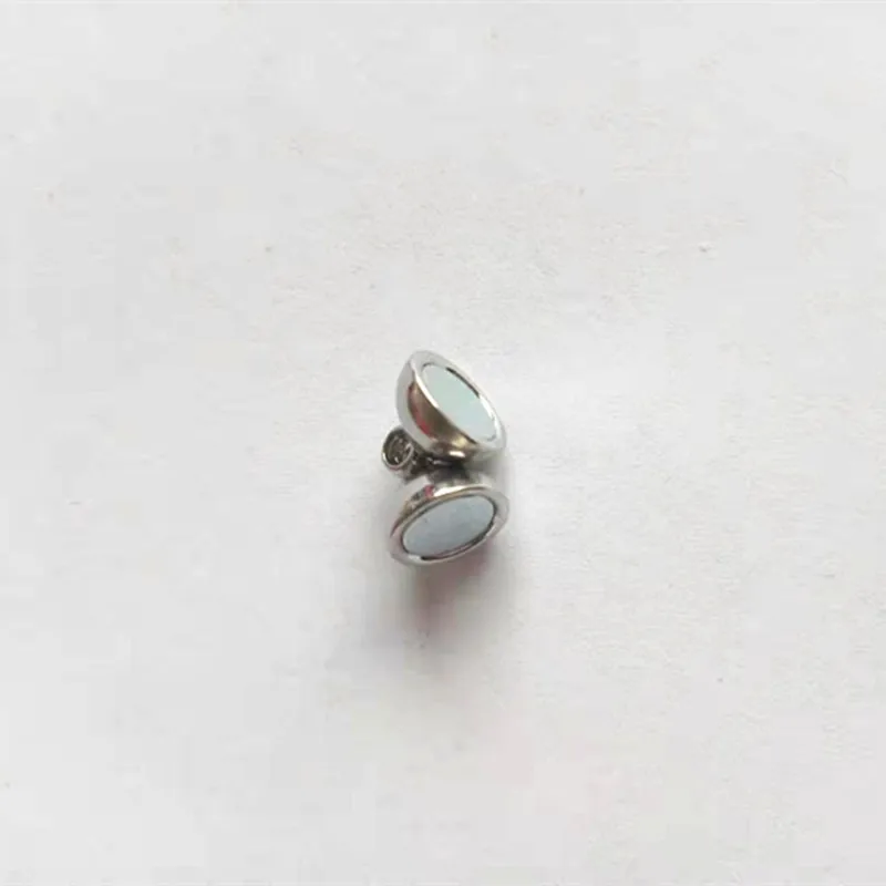 8 мм металлическая сферическая гладкая кожа плетеная красная пара сильное