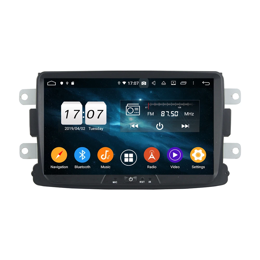 Android 9 0 Восьмиядерный 4 Гб ОЗУ 64 ПЗУ автомобильный DVD GPS навигатор мультимедийный