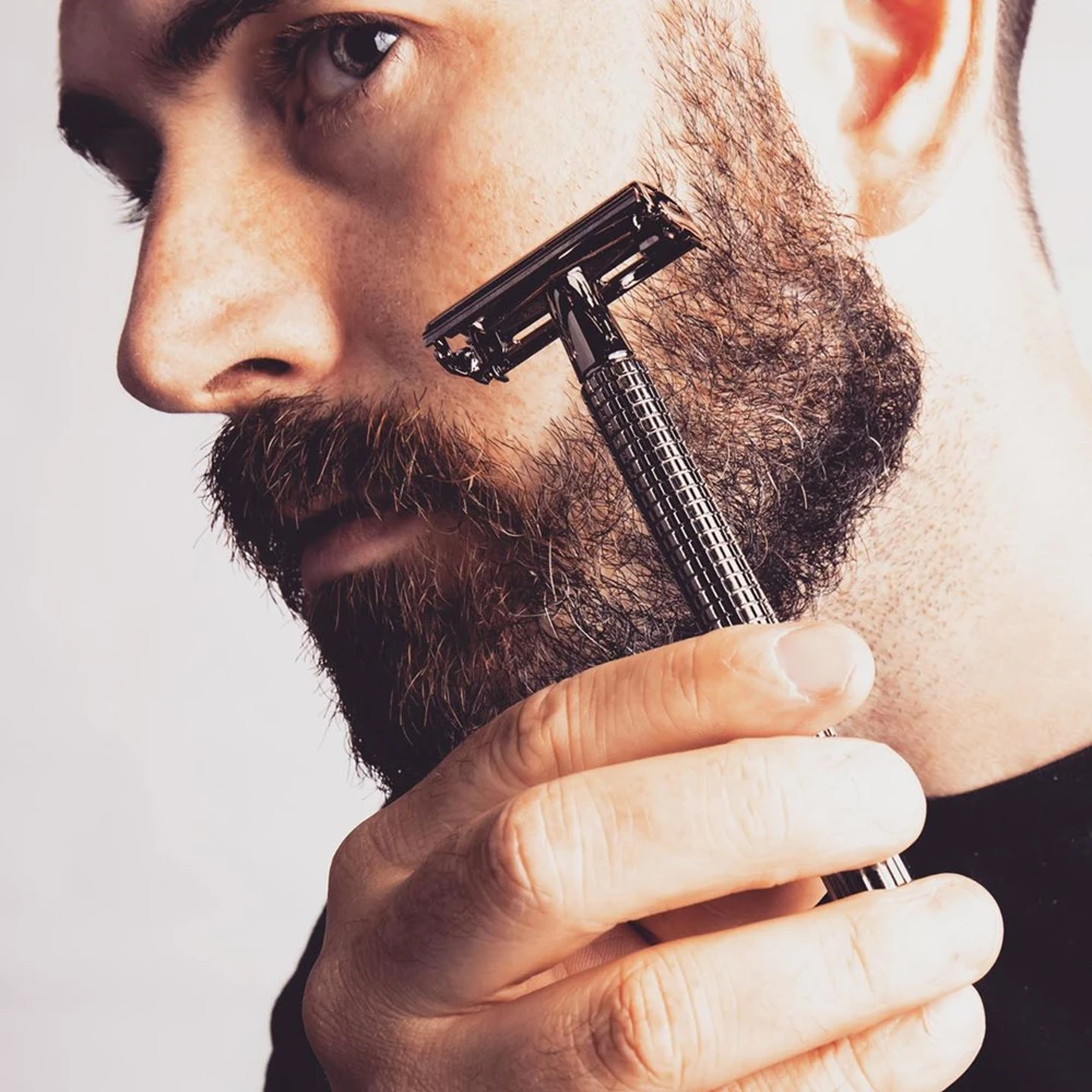 HAWARD Safety Бритва для мужчин ручная бритва с двойными краями Классическая бабочками