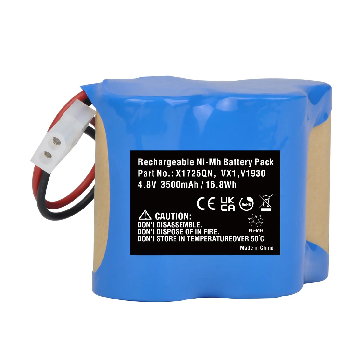 Перезаряжаемый Ni-MH аккумулятор для беспроводного пылесоса Euro Pro Shark V1700Z V1930 X1725QN VX1