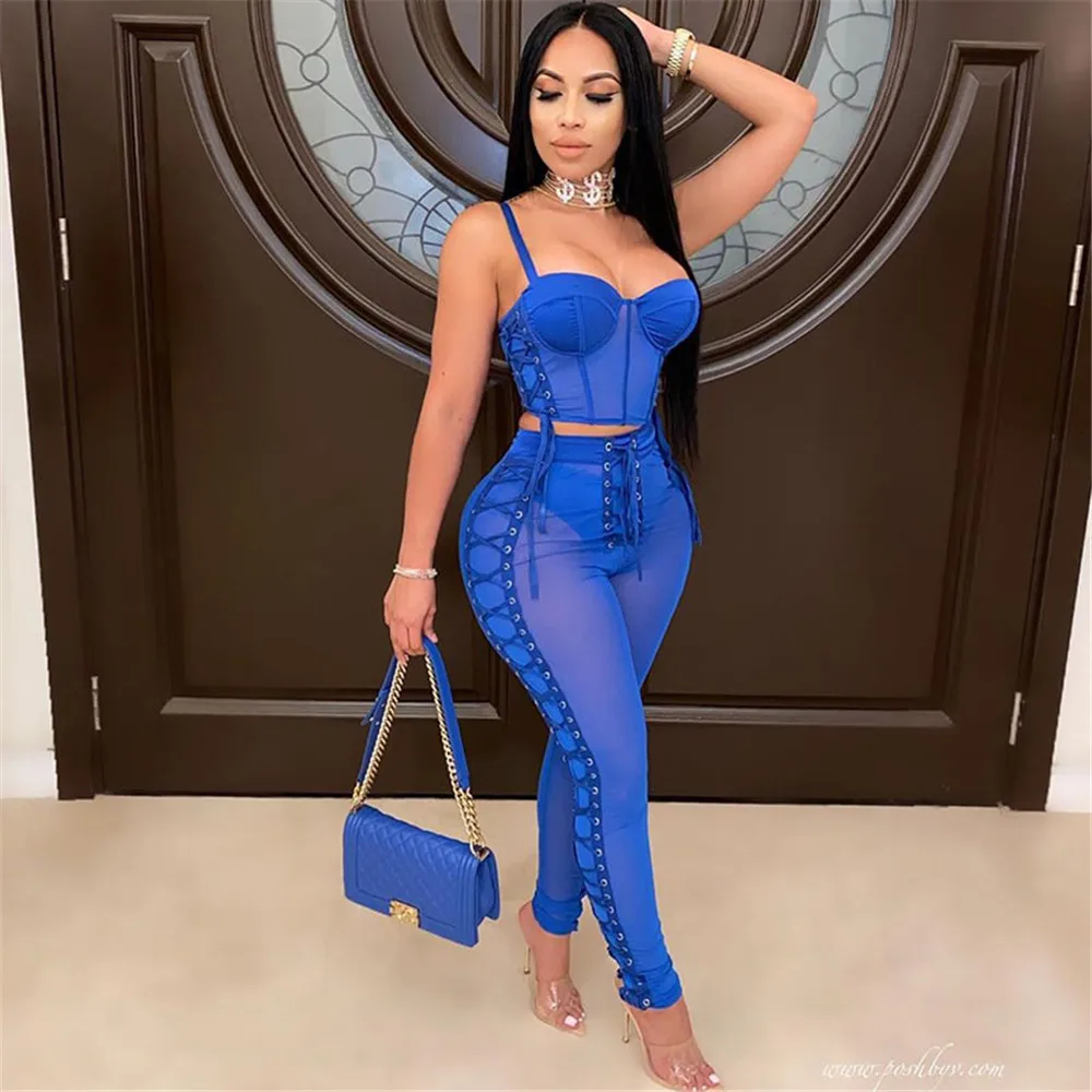 Пикантная обувь для ночного вечерние бандажный Женский комплект 2 шт. костюм без