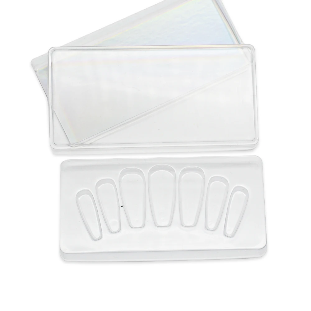 

Press On Nail Packaging Box Bulk Package Wholesale 10/20/30 Empty False Nail Tips Cases Boxes With Trays