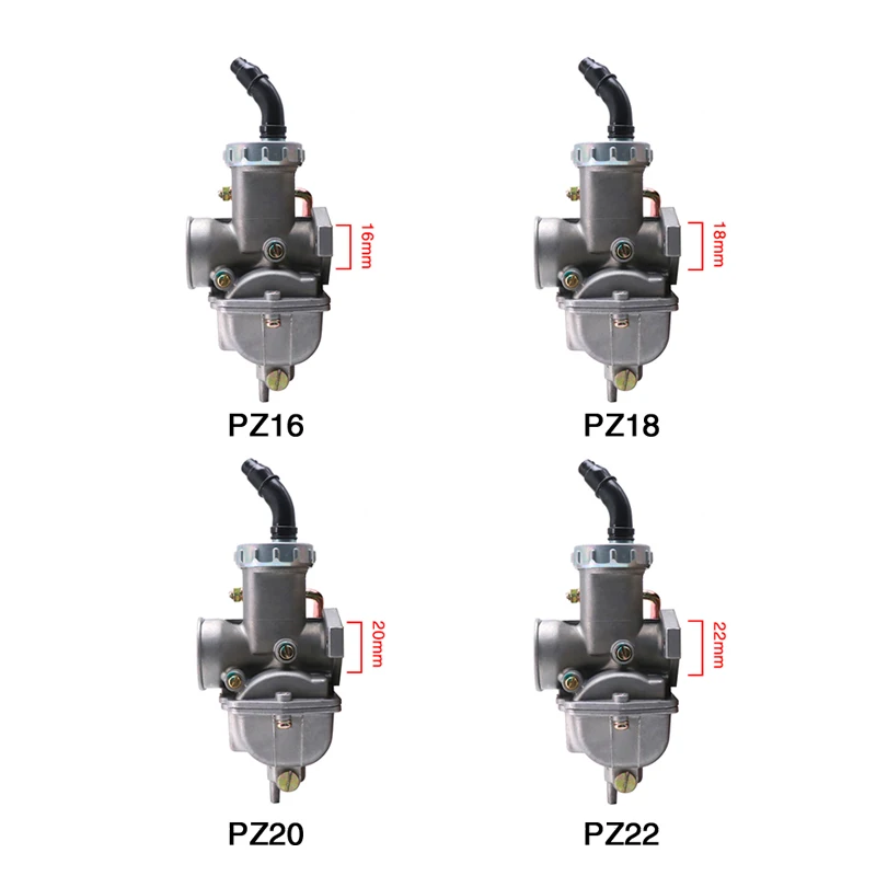 Мотоциклетный карбюратор sclmoto PZ16/PZ18/PZ20/PZ22 для мотоцикла 50cc 250cc SUNL TAOTAO