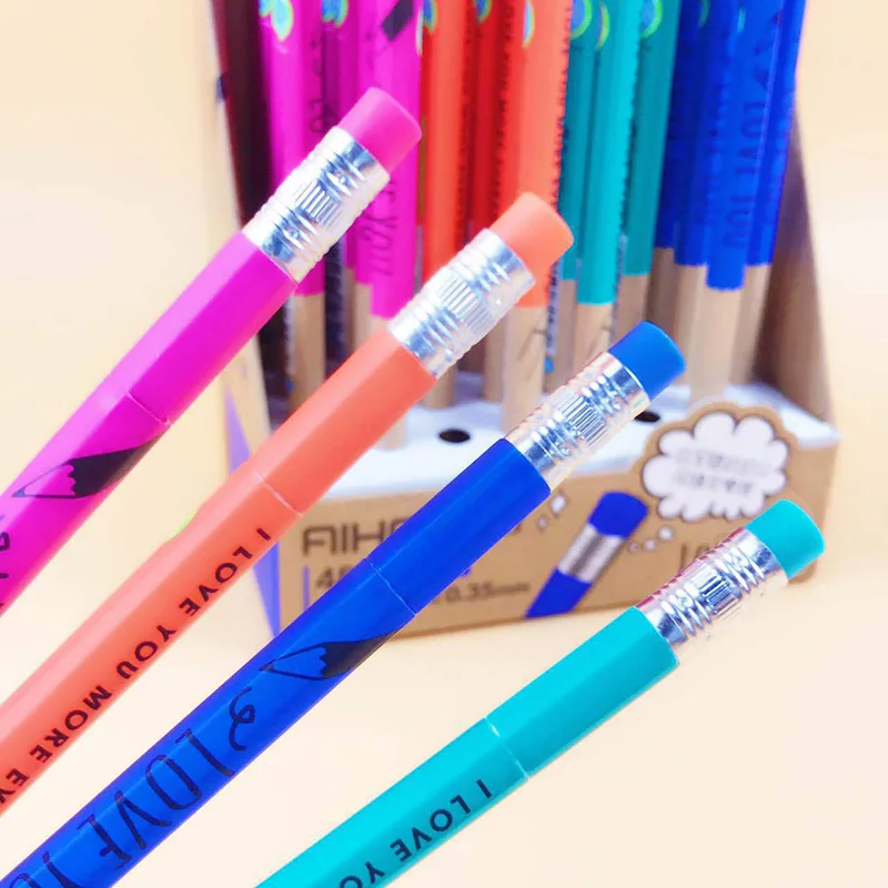 Милые ручки в форме карандаша 1 шт. новинка стираемые гелевые для детей подарки