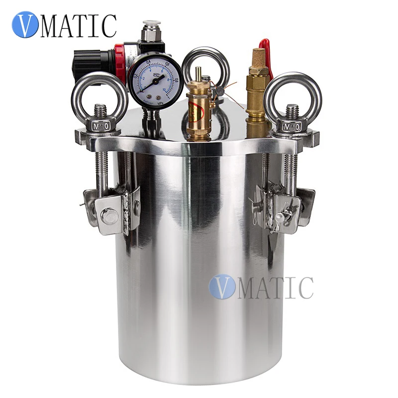 Free Shipping VMATIC Glue Dispenser AB Equipment Automatic Dispensing Machine With 2pcs 10L Pressuer Tank & Dual Valve | Обустройство