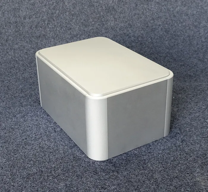 Полностью алюминиевый круглый большой volum hifi audio DIY чехол Корпус усилитель
