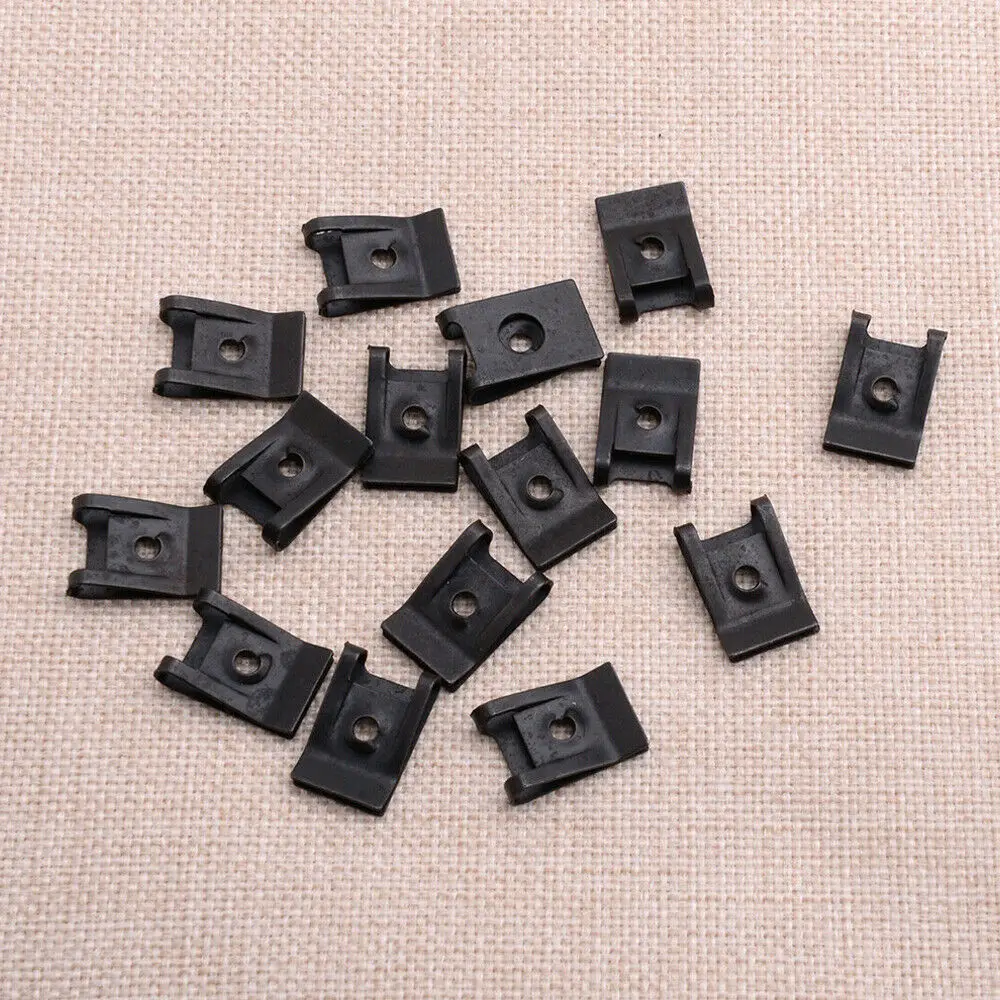 

15 X Sets Clips & Screws Accessories Spring Bumper Fastener Side Skirt