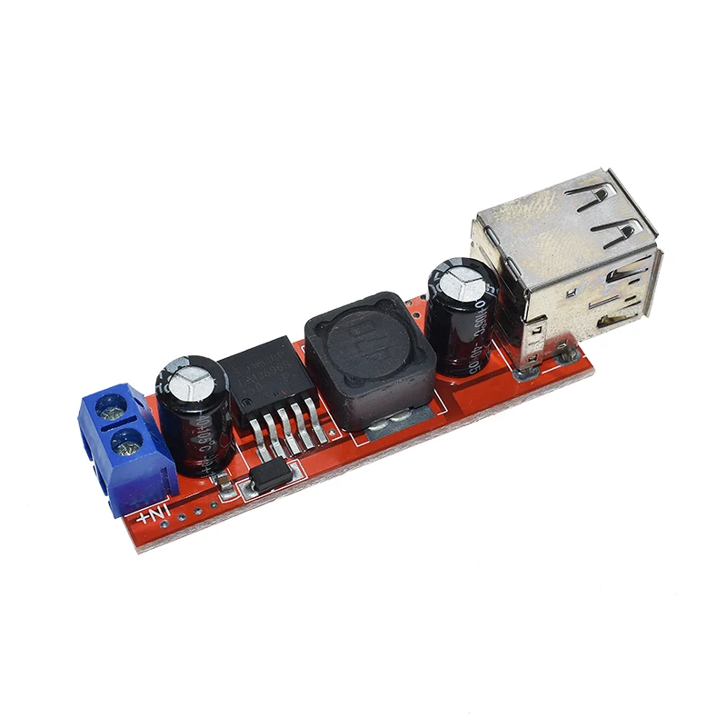 С источником питания от постоянного тока 6V 40V до 5V 3A двойной USB зарядка DC