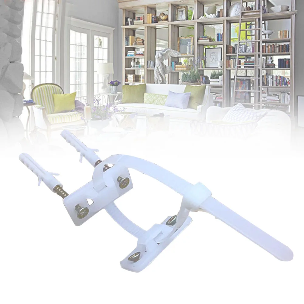 Белый Нейлоновый настенный анкер безопасная для дома устойчивый к