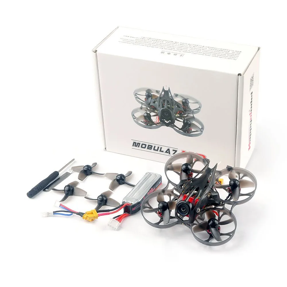 Happymodel Mobula7 HD 1102 2 3S 75 мм Crazybee F4 Pro CADDX черепаха V2 DVR 200 мВт FPV Бесщеточный беспилотник