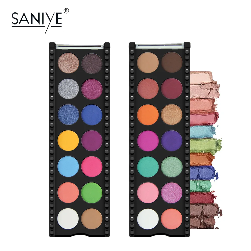 SANIYE Advanced Diamond тени для век палитра красоты блестящие Палитра матовый макияж глаз