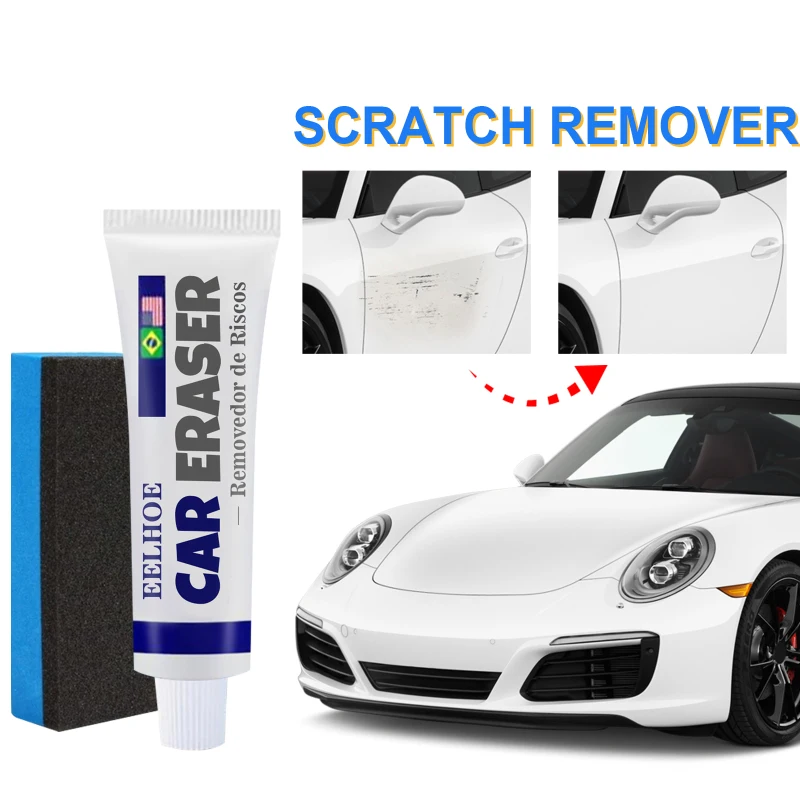 

Hot Sale 1PC Car Scratch Remover Agent Car Scratch Maintenance Repair Paint Tool Sponge Set Car Wash Accessories TSLM