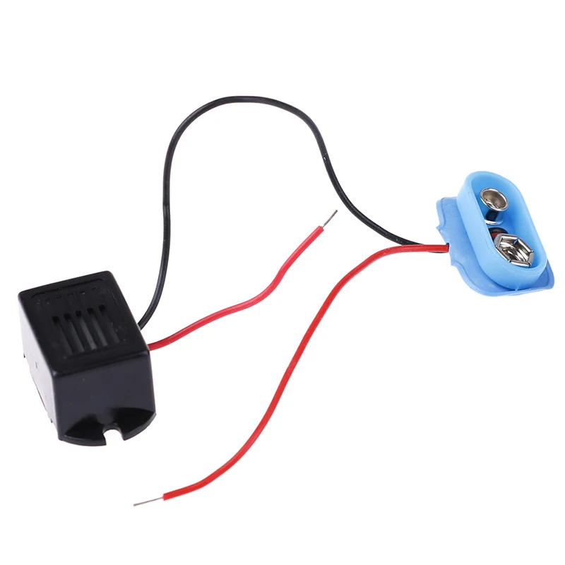 

1Set Mechanical Buzzer 9V With Lead Vibrating Buzzer 22x16x14mm With Battery Holder Instrument Parts