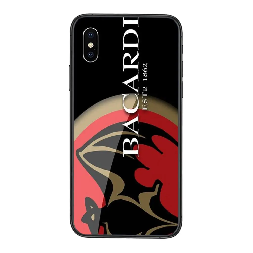 Сумки Bacardi Breezer с логотипом черный чехол силиконовый из ТПУ для Huawei P50 P40 P30 P20 P10 Lite E