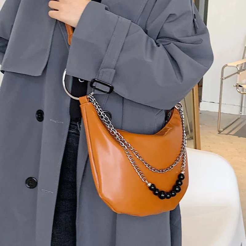 

Fashion Chains Crossbody Bags For Women Luxury Designer Shoulder Bag High Quality PU Leather Handbags Female Soft Totes Bolsas