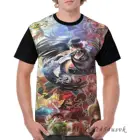 Забавный Графический Мужская футболка с рисунком футболки Bayonetta Smash Bros промо арт женская футболка, короткие рукава повседневные футболки